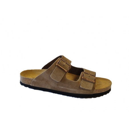 Mules hommes SANTAFE taupe