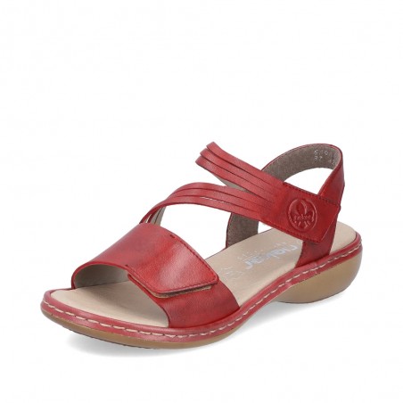 Sandale 65964-35 Rieker rouge